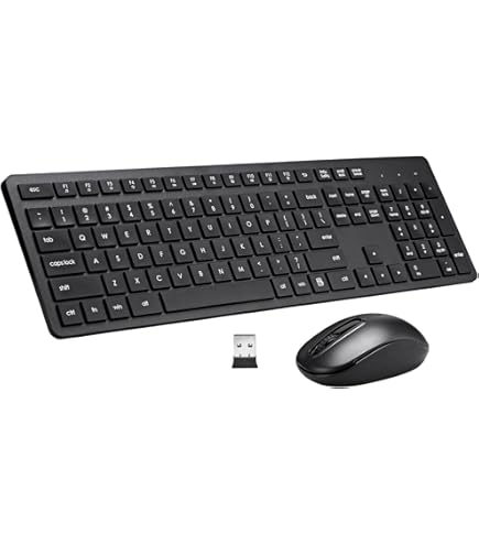 Amazon | PC230 Wireless Keyboard Mouse Combo, Energy Saving