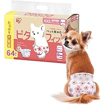 【新品未使用】4セット 犬用マナーパンツ SSSサイズ 64枚入り女の子 マナーウェア 女の子用 SSS 4種のデザインパック4枚｜ユニ