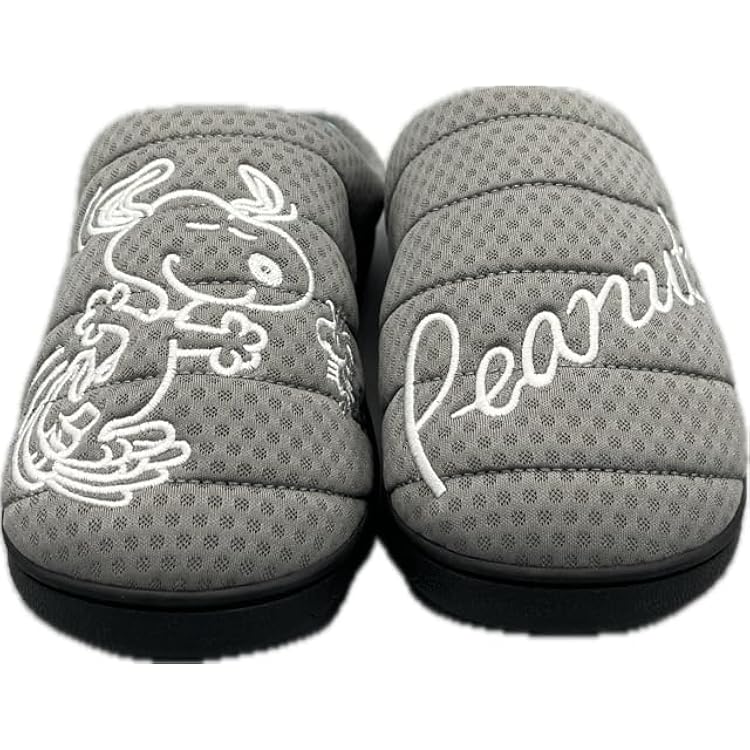 Amazon.co.jp: Peanuts PN8332-01 Sandals, Room Shoes, Slippers, Bi