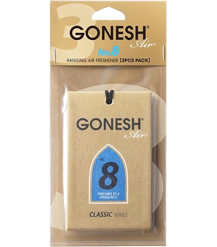 Amazon.co.jp: GONESH(ガーネッシュ)パフュームクリップ(カーエアコン