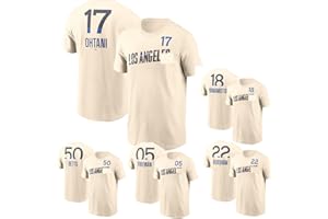 ドジャース 大谷選手 山本由伸選手 ムーキー・ベッツ フリーマン 17番 50番 18番 シティーコネクト tシャツ 夏服 日常服 半袖 男女兼用 通気性 快適 記念シャツ ティーシャツ ゆったり大きい カジュアル レプリカ 非公式