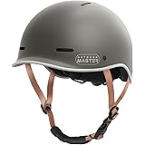 OUTDOORMASTER 自転車 ヘルメット 大人用 スポーツ 51-61cm 男女兼用 バイザー付き 超軽量 通気性 CPSC安全規格 サイクルヘルメット 通勤 通学 サイクリング 3D保護クッション 全方位調整アジャスター サイズ調整可能 S/