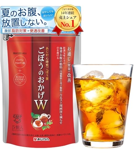 Amazon | 南雲吉則博士 推奨 売上NO.1 ブランド あじかん 焙煎ごぼう茶