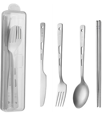 Amazon | NORDISK(ノルディスク) TITANIUM CUTLERY SET OF 2 | NORDISK