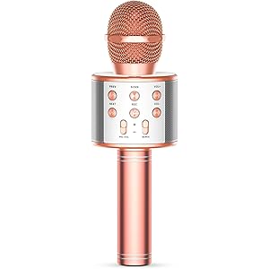 Tronic Master カラオケマイク カラオケ機器 子供カラオケ ポータブルカラオケマイク ワイヤレスカラオケマイ…