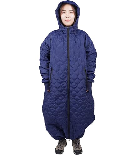 Amazon | 着たまま動きまわることの出来るあったか寝袋 防災グッズ