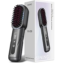 Amazon.co.jp: SIWING ヒートブラシ コードレス ブラシ型ヘアアイロン