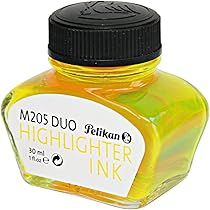 Amazon | Pelikan ペリカン ボトルインク M205 DUO ハイライター