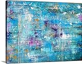 Erin Ashleyプレミアムシックラップキャンバス壁アート印刷題名Poeticリハビリ 24" x 18" 2252925_24_24x18_none