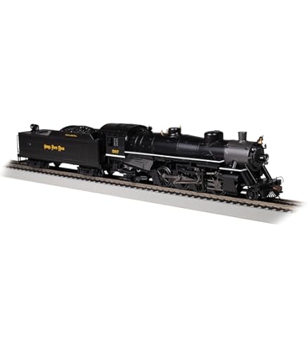 Bachmann 2-8-4 Berkshire Steam Locomotive & Tender - DCC