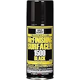 GSIクレオス Mr.フィニッシングサーフェイサー1500 スプレー ブラック 170ml ホビー用表面処理材 B526