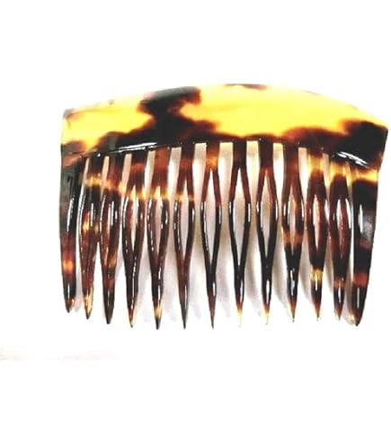 Amazon | 【創業149年セールべっ甲の菊池】本べっ甲総白甲櫛