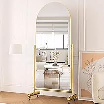 Amazon.co.jp: xinxin-home スタンドミラー キャスター付き 全身