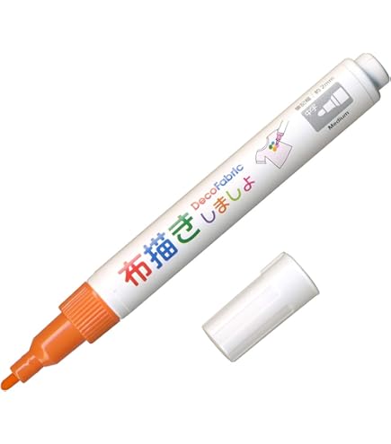 Amazon | マービー Deco Fabric 布描きしましょIII用 ペン先 細 替芯3
