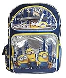 New Minions New York Travels Large School Backpack-4537 [並行輸入品]