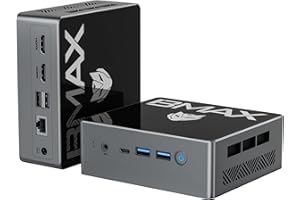 【ミニpc N150 最新第13世代初登場】BMAX ミニpc 最新第13世代インテルAlder Twin-N150 mini pc Windows 11 Pro DDR4 16GB+512GB SSD 4コア/4スレッド 最大周波数3.6GHz T