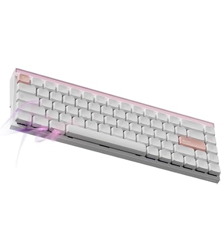 MelGeek REAL67 Wired Keyboard, Gaming Keyboard with RGB, Special