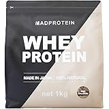 MAD PROTEIN(マッドプロテイン) ホエイプロテインWPC 人工甘味料不使用 国内製造 フレーバー 15種類 (リッチチョコレート, 1㎏)