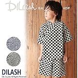 (ディラッシュ) DILASH甚平 L(120～130cm) ブルー