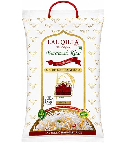 LAL QILLA ロザナバスマティライス 5kg Basmati Rice Amazon.co.jp: LAL QILLA ROZANA バスマティライス インド産 5kg (1袋