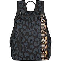 Amazon.co.jp: [NEKKII] リュックサック レオパード柄 豹柄