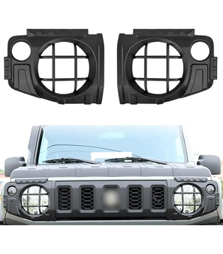 Amazon | [GeTor] ジムニー JB74 フロントフォグランプカバー 新型