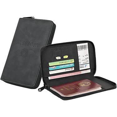 DAGGEX ブラック パスポートケース　財布 ブラック ディアスキン パスポートケース FW25 22983255 | Zegna JP