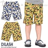 (ディラッシュ) DILASH初夏'16 幾何学迷彩柄ハーフパンツ 90 キナリ