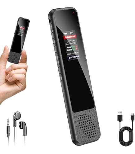 Amazon.co.jp: ボイスレコーダー 小型 ICレコーダー 【2025新登場&64GB