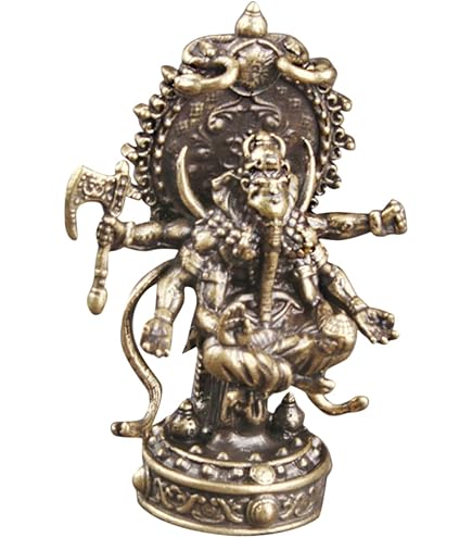 ガネーシャ座∴象 置き物 ガネーシャ ソーラー オブジェ インド フィギュア