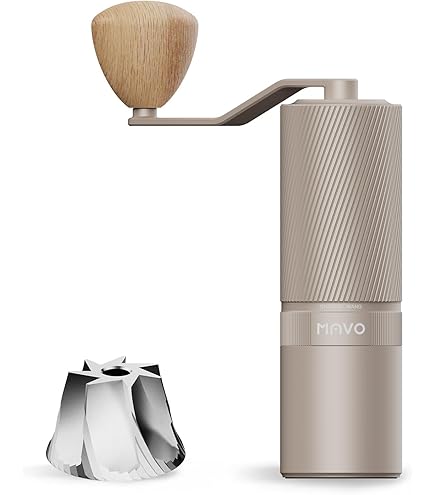 Amazon | MAVO ウィザード 手挽きコーヒーミル 粗さ調整可能 手動