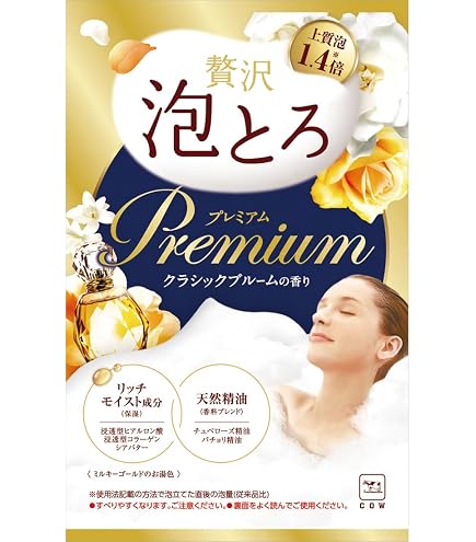 【84セット】お湯物語 贅沢泡とろ入浴料　、ローション風呂 Amazon | 牛乳石鹸共進社 入浴剤 詰め合わせ 贅沢泡とろ プレミアム