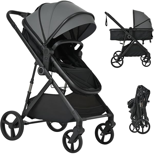 Amazon.co.jp: ZOOBLY ベビーカー 両対面 折りたたみ コンパクト