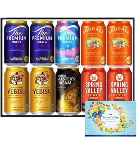 Amazon.co.jp: 【ギフト用】人気ビール 4種セット 350ml缶（スーパー