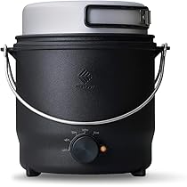 Amazon.co.jp: エレコム NESTOUT クッカー 電気調理器 容量800ml 1.5合