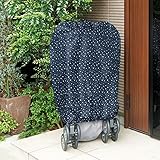 ベビーカーカバー　ネイビースター