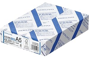 コクヨ(KOKUYO) コピー用紙 PPC用紙 共用紙 FSC認証 64G 500枚 A5 KB-30N