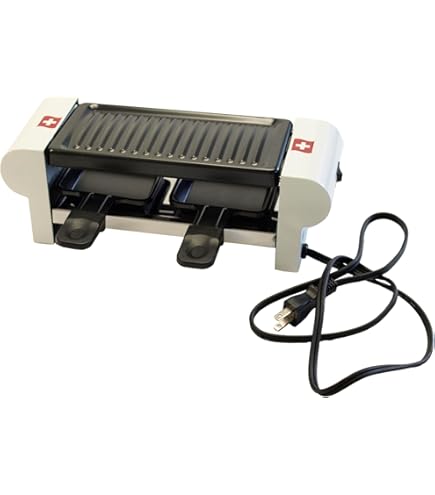 Amazon | Swissmar（スイスマー) ラクレットグリル 8人用 赤 KF-77043