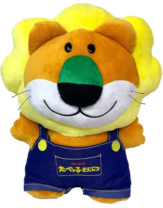 Amazon.co.jp: たべっ子どうぶつバター味 63g×10個&ライオンぬいぐるみ