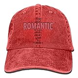 大人 デニム キャップロマンチック ロングウォーク 通路 ターゲット歩く 好き 大人気 ヒップホップ ハット カジュアル 紫外線対策 日よけ 小顔効果 プリント付き 無地 レッド