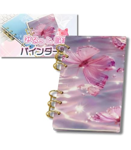 Amazon.co.jp: ikomaido バインダー貯金 韓国 アクリルバインダー A6