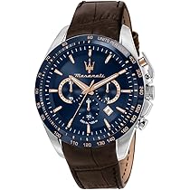 Amazon.co.jp: マセラティ 腕時計 メンズ 44 mm ブルー文字盤