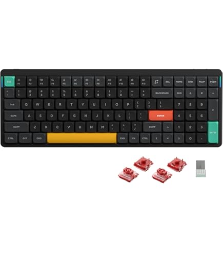 キーボード NuPhy Halo96 v2 Nuphy Halo96 V2: 96 Mechanical Keyboard | Black, White, Blue