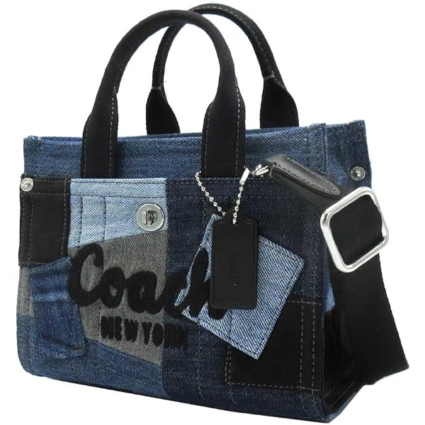 Amazon | [Coach] カーゴトート。 Cargo Tote レディース Lh/Denim