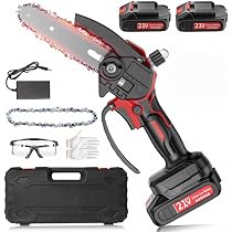 Amazon | 【技術改良 21V】 Zenki チェーンソー 充電式 21v 2 個