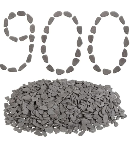 Dolls House Miniature Mixed Gray Irregular Surface Stone Paper
