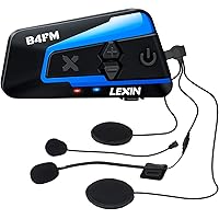 LX-B4FM バイク インカム 10riders 10人同時通話 インカム FMラジオ バイク用インカム 音楽共有 bluetooth インターコム インカムバイク 無線機バイクSiri対応 IP67防水 無線機いんかむヘルメット用ヘッドセット 1