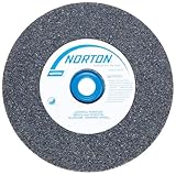 Norton Gemini Bench and Pedestal Abrasive Wheel Type 01 Straight Aluminum Oxide 1-1/2 Arbor 12 Diame
