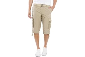 UNIONBAY Men's Survivor Belted Cargo Shorts Reg and Big & Tall Sizes Cargos