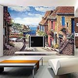 Sproud 絵画のリビングルームの Tv の背景の壁の壁画を壁映画 3 D シームレス Pvc 粘着紙布壁紙 300 Cmx 210 Cm